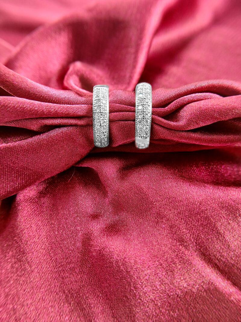 Zodesi's Silver Hoop Earrings.