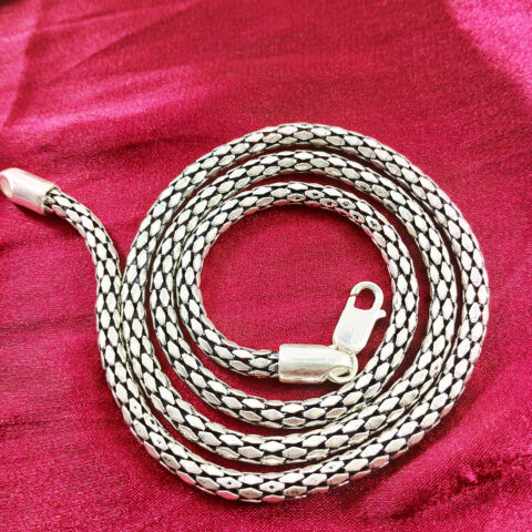 Men Silver Snake Chain Brand Zodesi