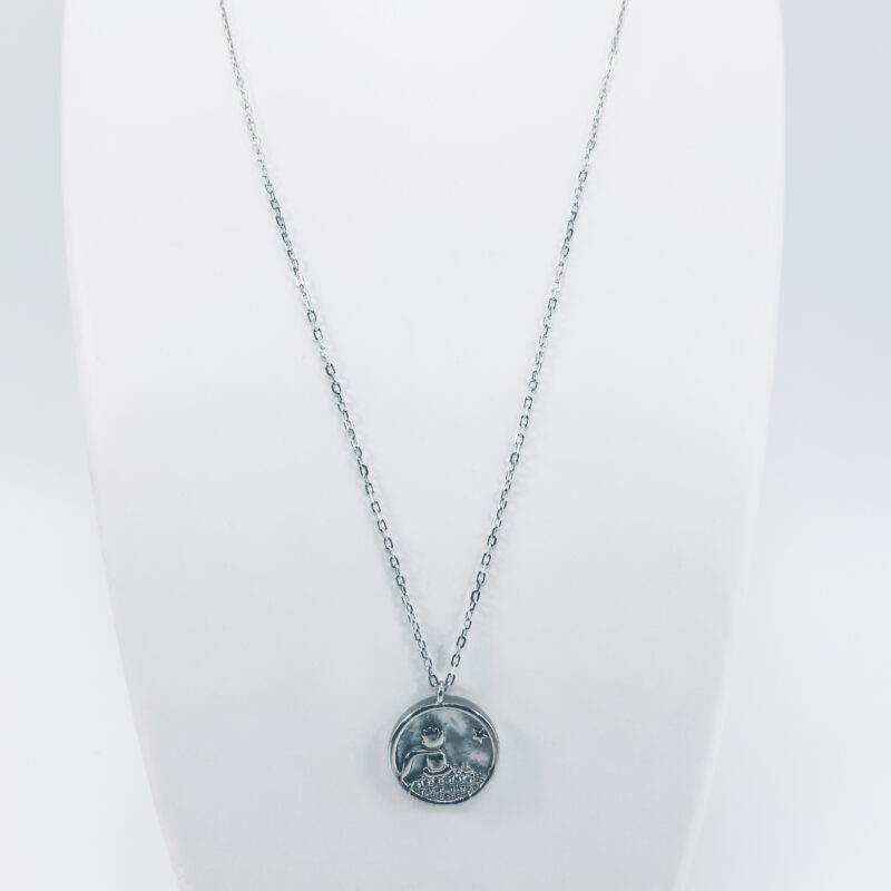 the Zodesi Silver Star Round Necklace adds a touch of celestial charm to any outfit.