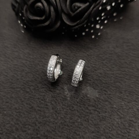 Zodesi's Silver Hoop Earrings.