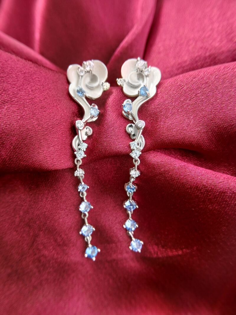 Zodesi Drop Zirconia stone Earring for Women - Image 2