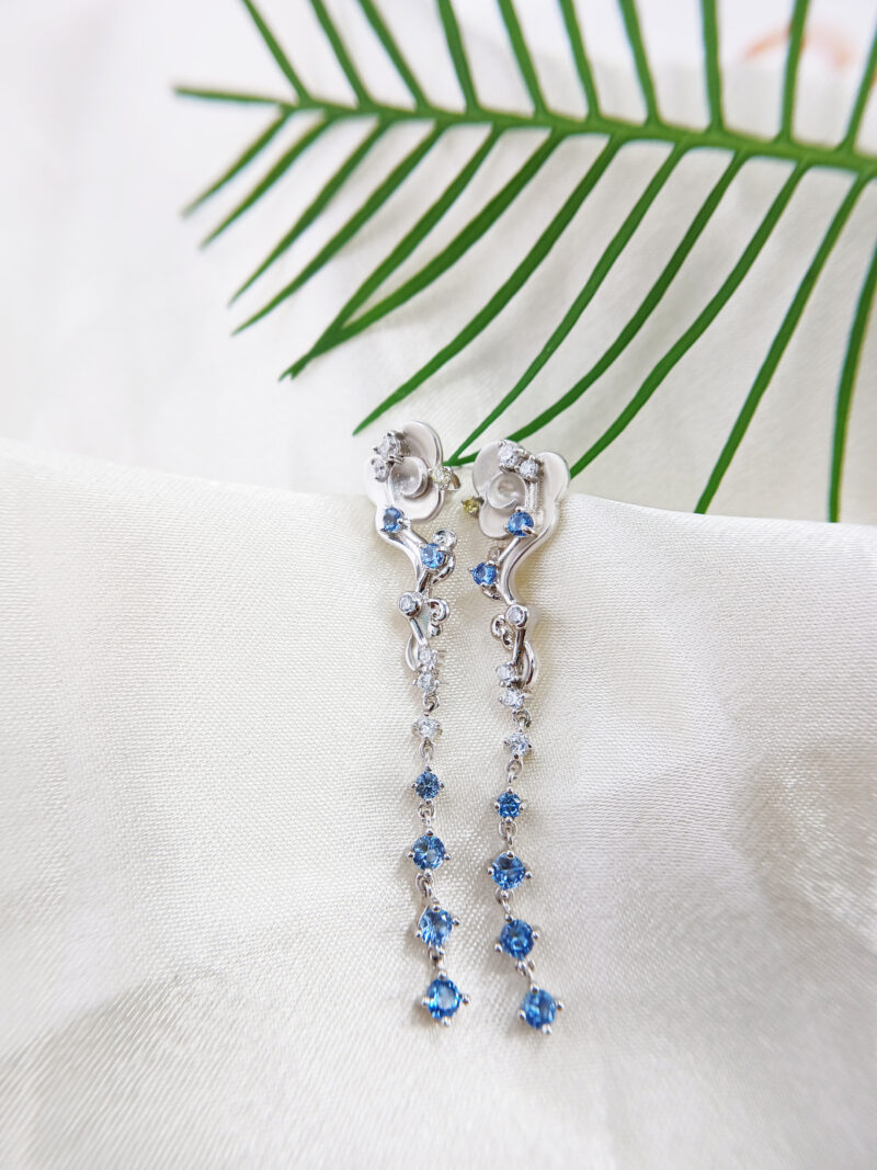 Zodesi Drop Zirconia stone Earring for Women - Image 3