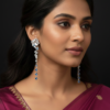 Zodesi Drop Zirconia stone Earring for Women